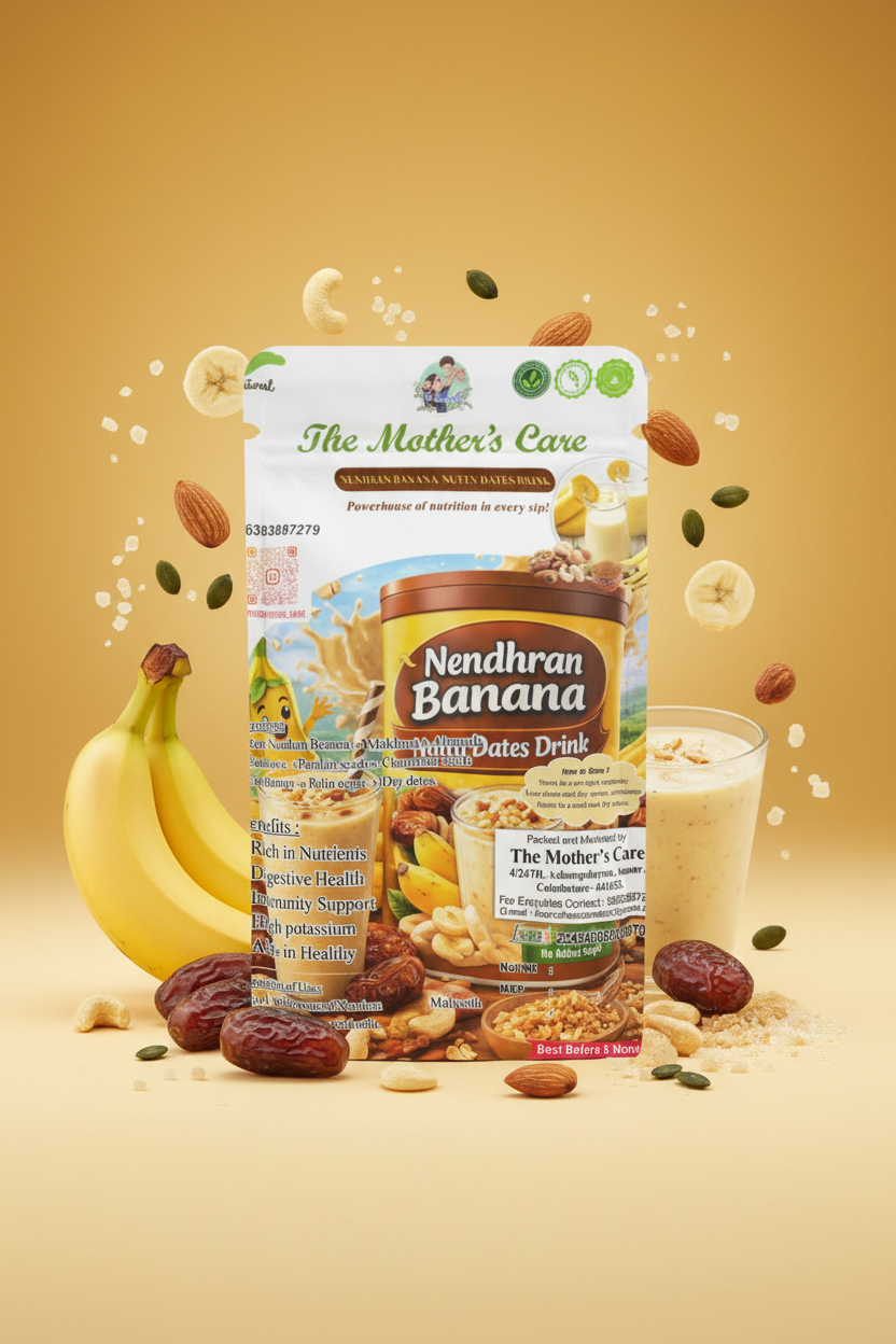 Nendran Banana Nutty Dates Drink