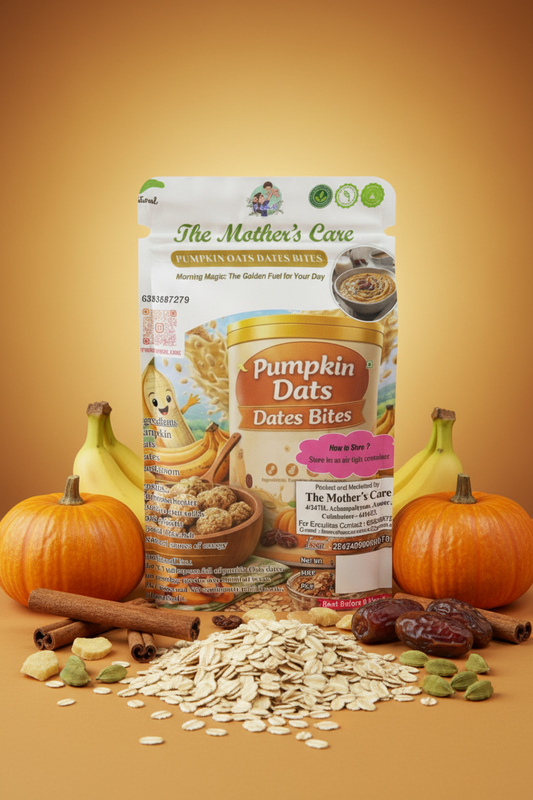 Pumpkin Oats Dates Bites
