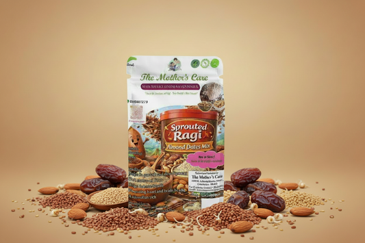 Sprouted Ragi Almond & Dates Powder