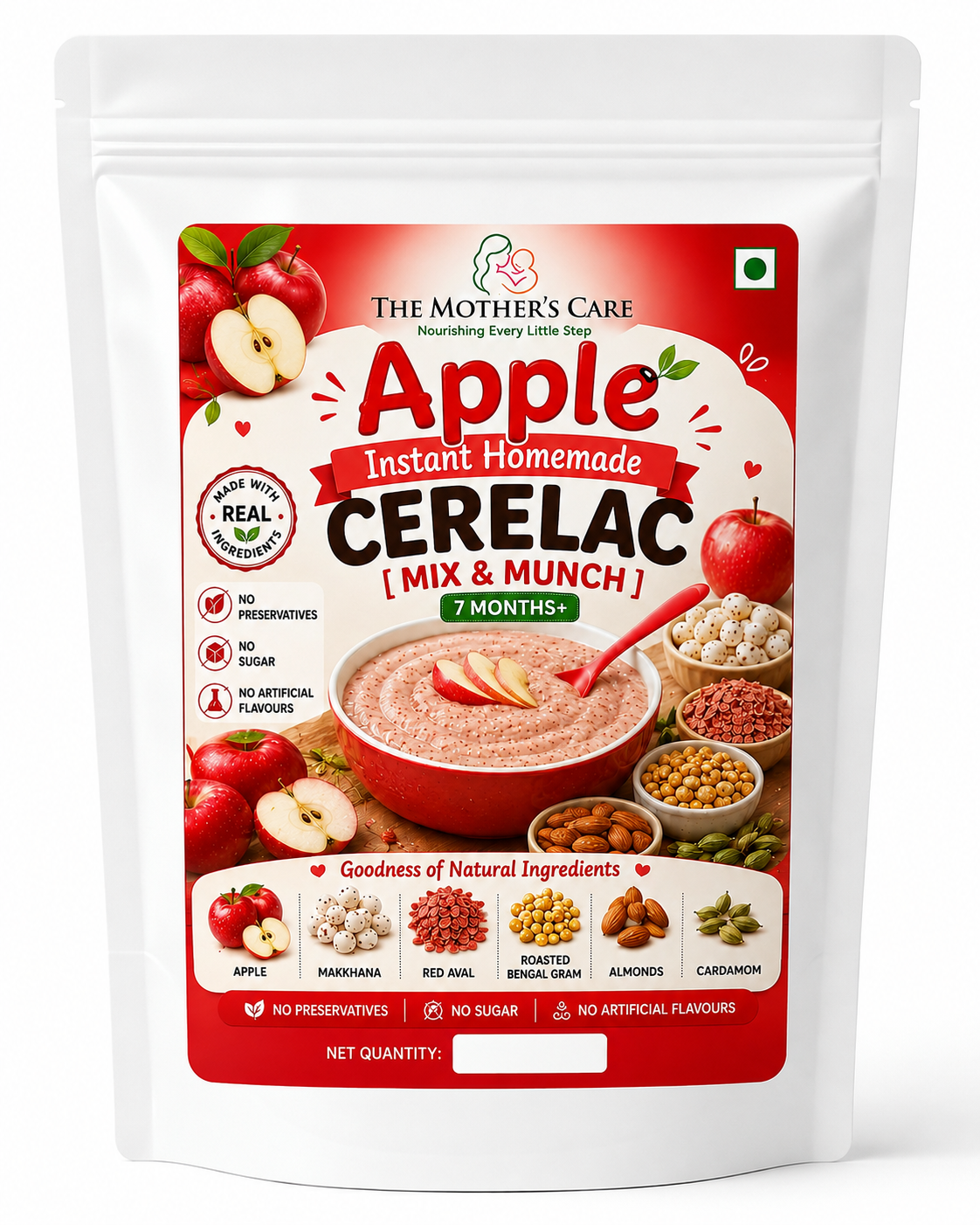 Apple Instant Cerelac – Homemade & Nutritious